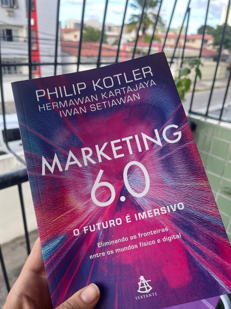 Foto do livro marketing 6.0 de Philip Kotler